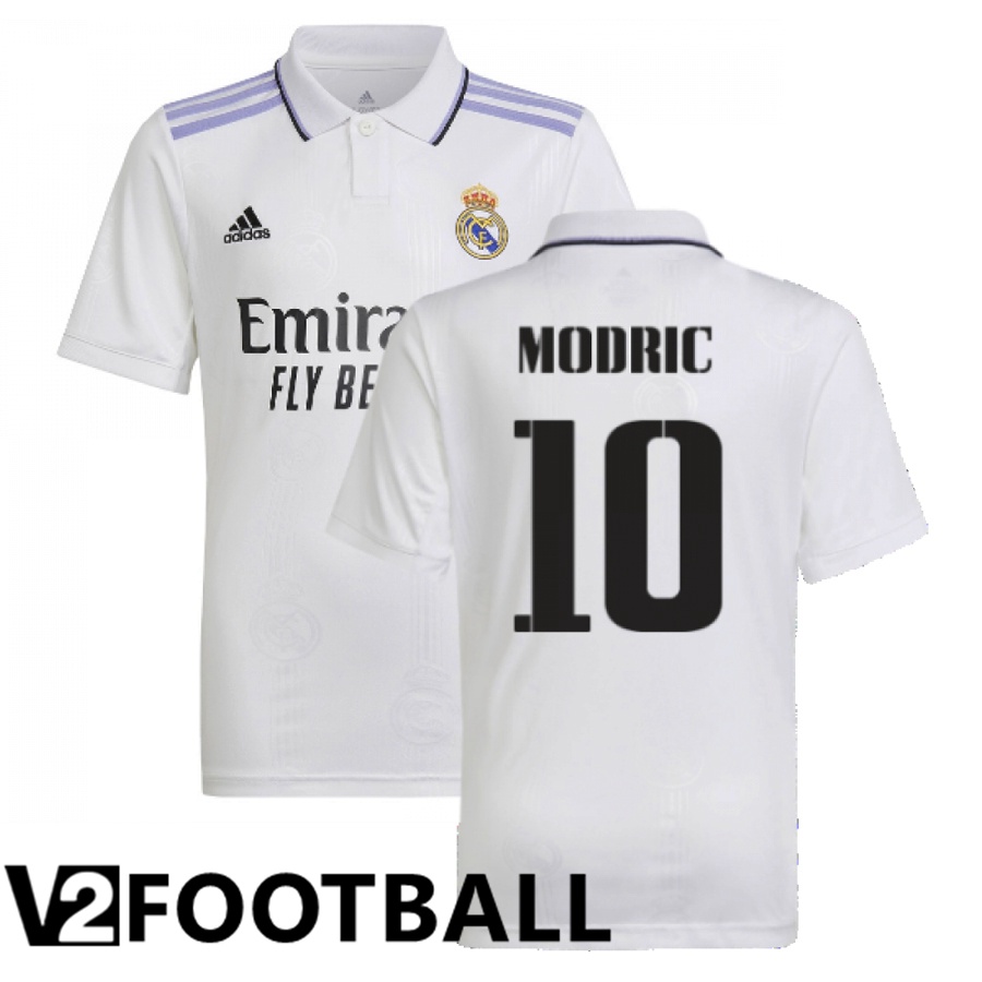 Real Madrid (Modric 10) Home Shirts 2022/2023