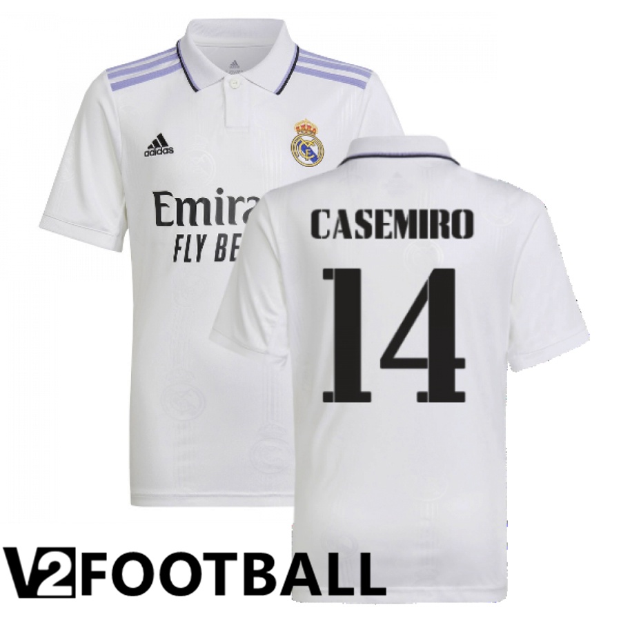 Real Madrid (Casemiro 14) Home Shirts 2022/2023