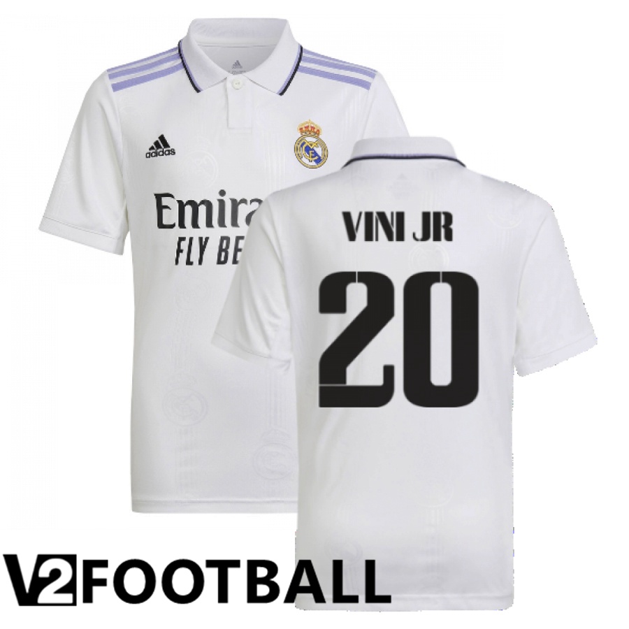 Real Madrid (Vini Jr 20) Home Shirts 2022/2023