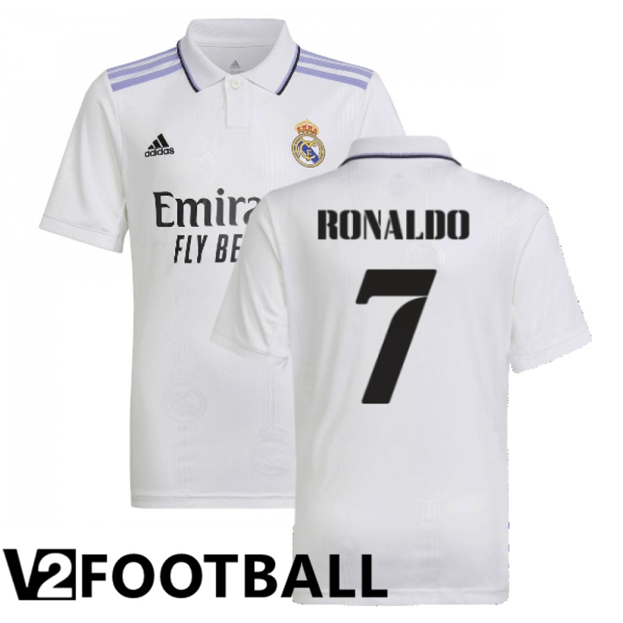Real Madrid (Ronaldo 7) Home Shirts 2022/2023