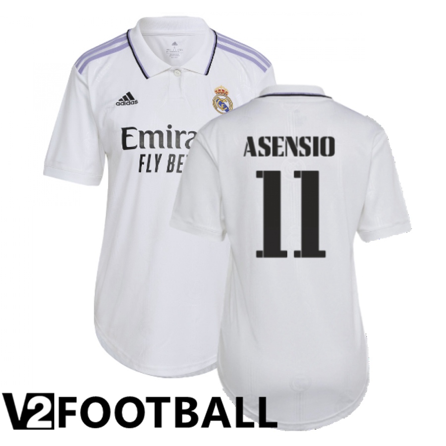 Real Madrid (Asensio 11) Womens Home Shirts 2022/2023