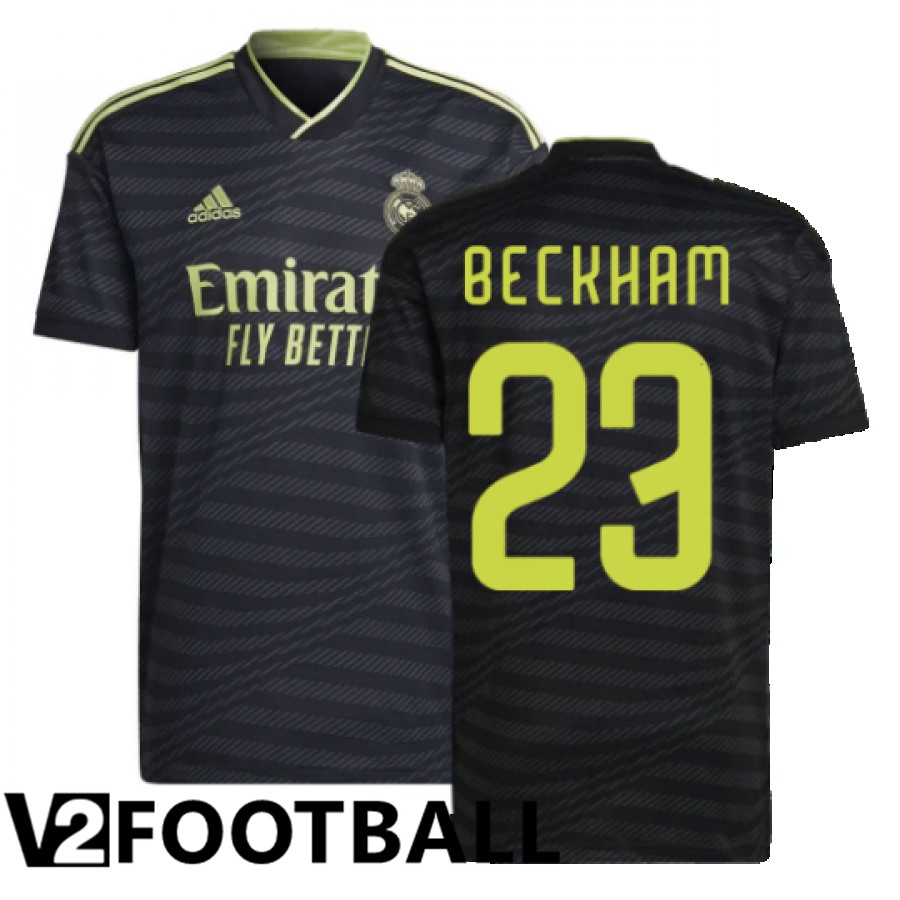 Real Madrid (Beckham 23) Third Shirts 2022/2023