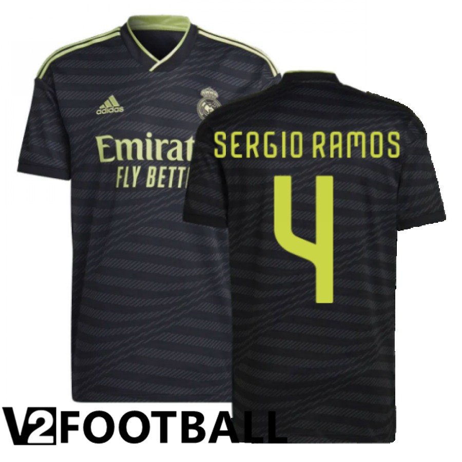 Real Madrid (Sergio Ramos 4) Third Shirts 2022/2023