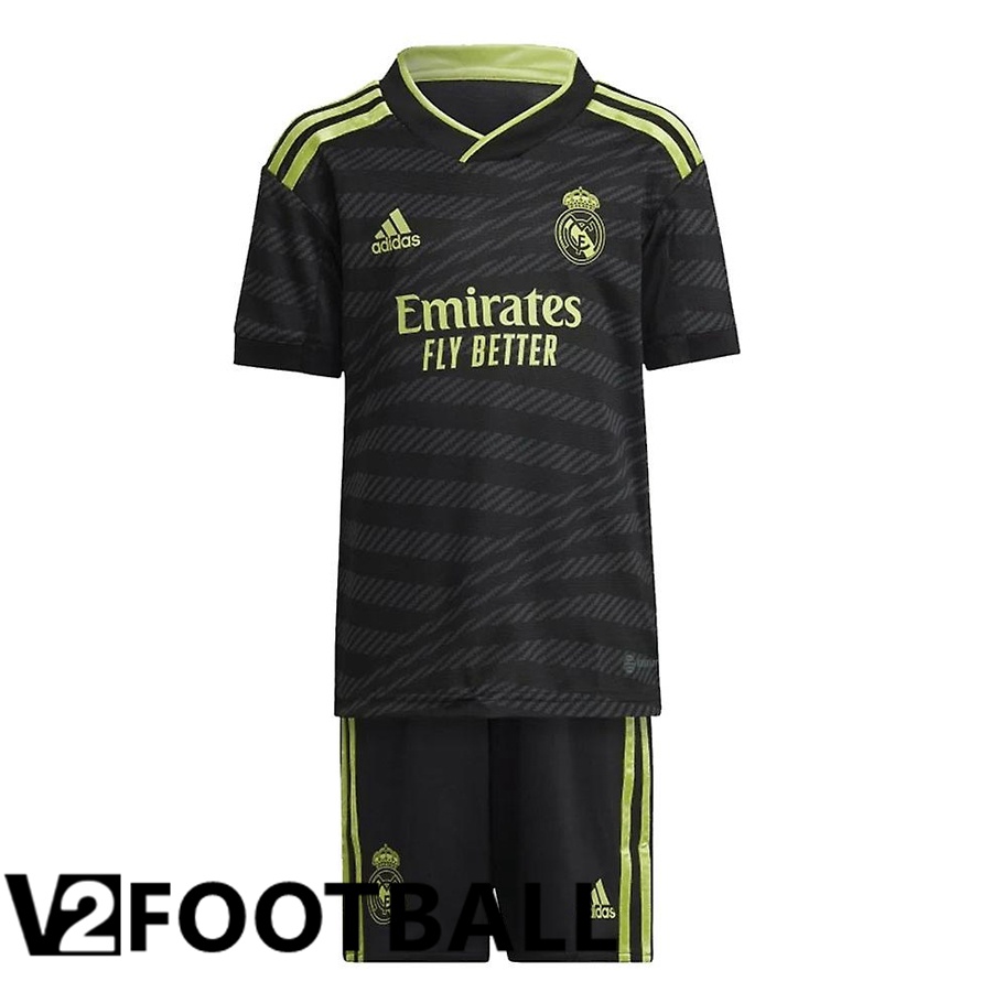Real Madrid Kids Third Shirts 2022/2023