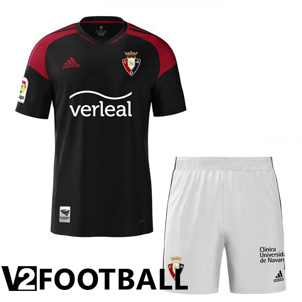 CA Osasuna Kids Away Shirts Black 2022/2023