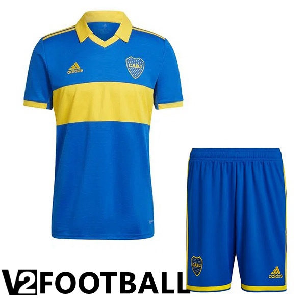 Boca Juniors Kids Home Shirts Blue 2022 2023