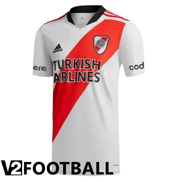River Plate Home Shirts White Red 2022/2023