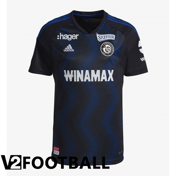 RC Strasbourg Alsace Third Shirts Black 2022/2023