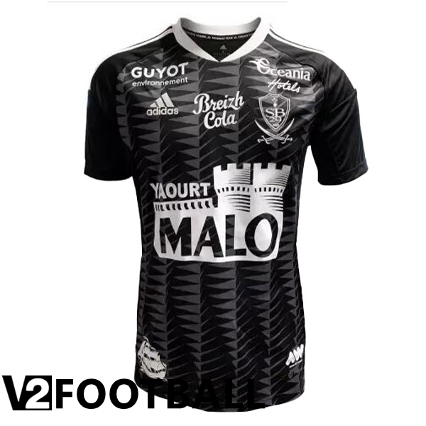 Stade Brestois Third Shirts Black 2022/2023
