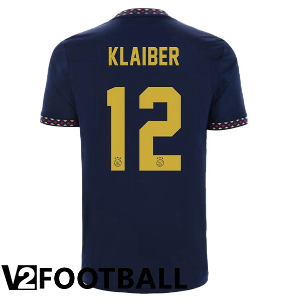 AFC Ajax (Klaiber 12) Away Shirts Black 2022/2023