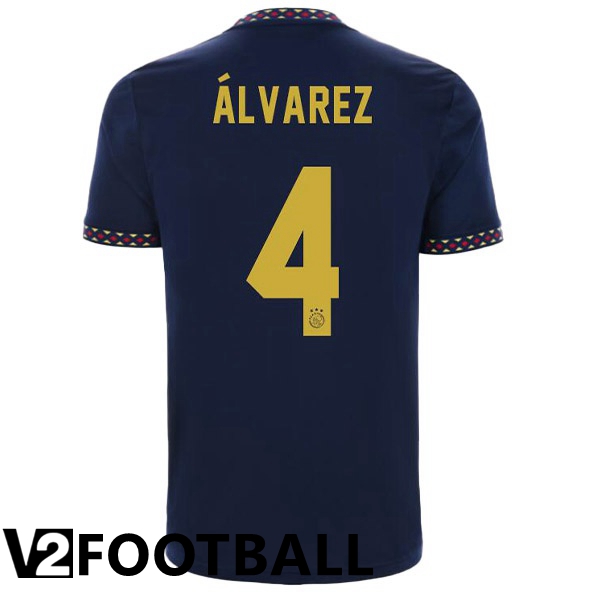 AFC Ajax (Álvarez 4) Away Shirts Black 2022/2023