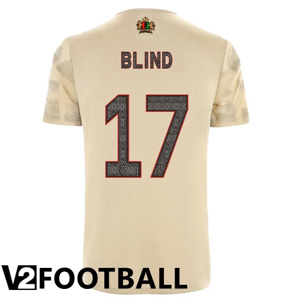 AFC Ajax (Blind 17) Third Shirts Brown 2022/2023