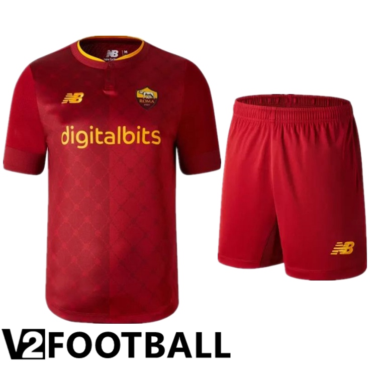 AS Roma Home Shirts + Shorts 2022/2023