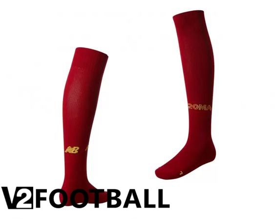 AS Roma Home Shirts (Shorts + Sock) 2022/2023