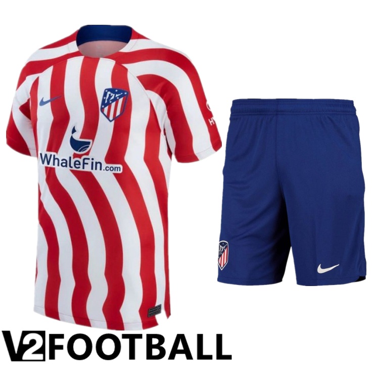 Atletico Madrid Home Shirts + Shorts 2022/2023
