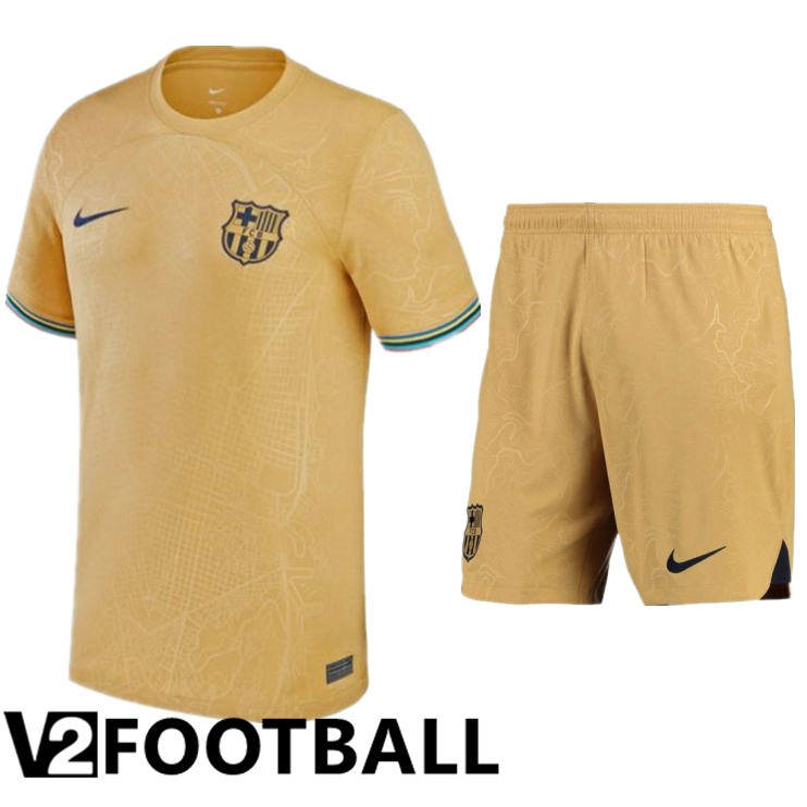 FC Barcelona Away Shirts + Shorts 2022/2023