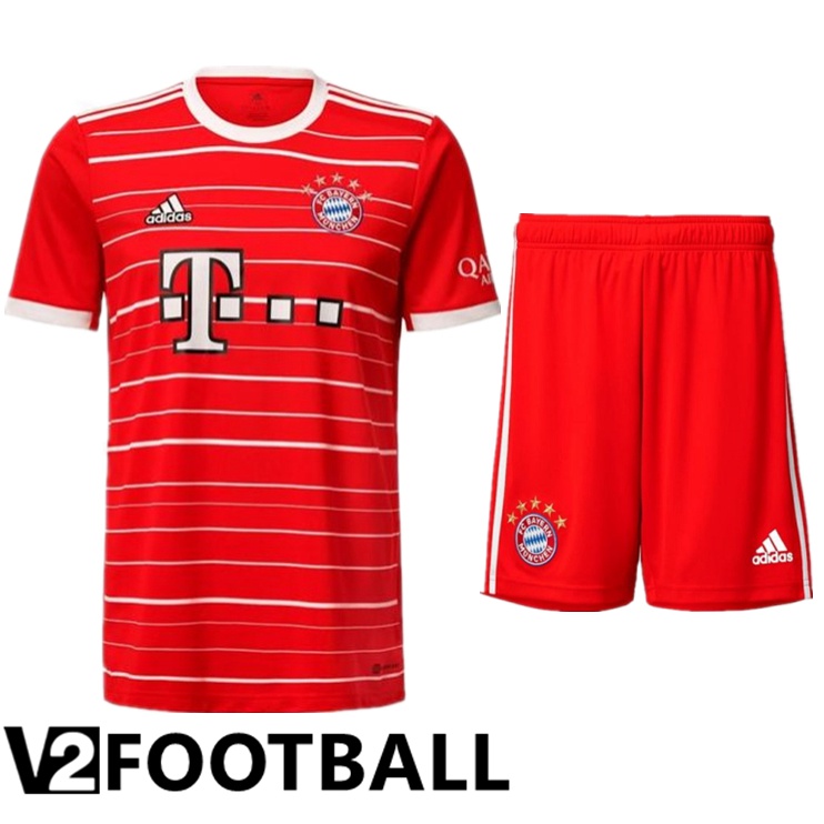 Bayern Munich Home Shirts + Shorts 2022/2023