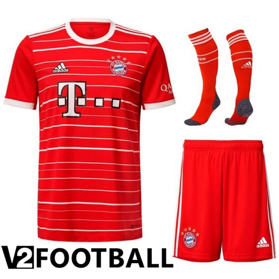 Bayern Munich Home Shirts (Shorts + Sock) 2022/2023