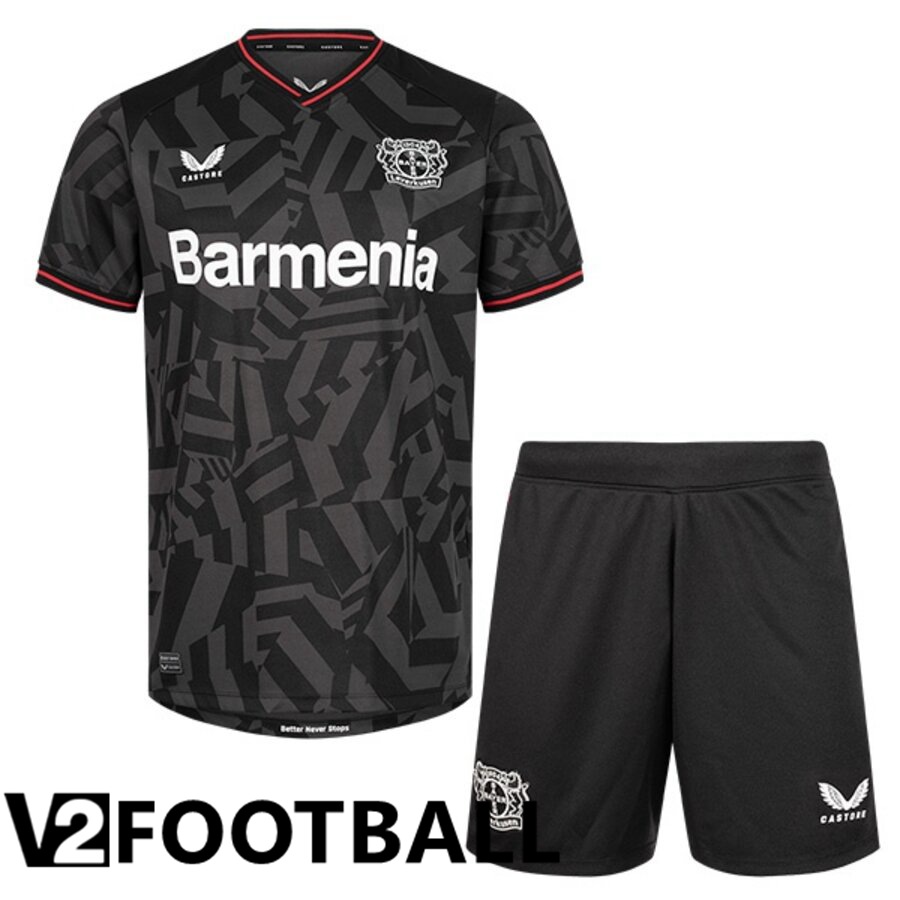 Bayer 04 Leverkusen Kids Away Shirts 2022/2023