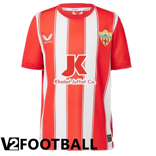 UD Almeria Home Shirts Red White 2022/2023