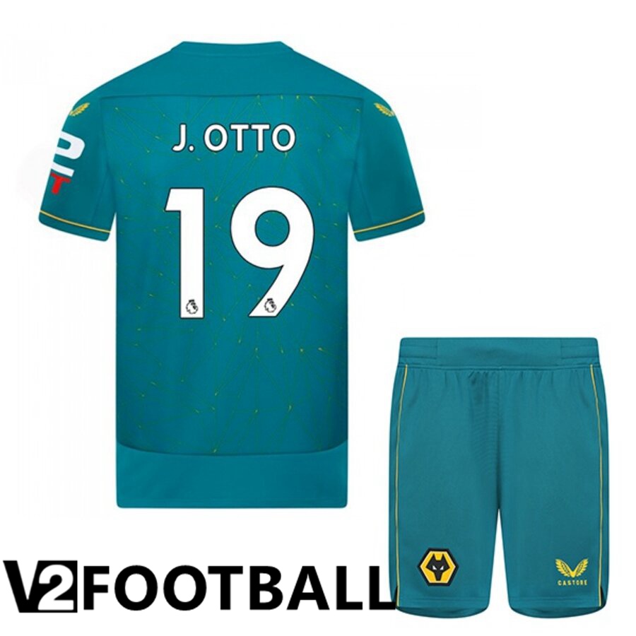 Wolves (J. OTTO 19) Kids Away Shirts 2022/2023