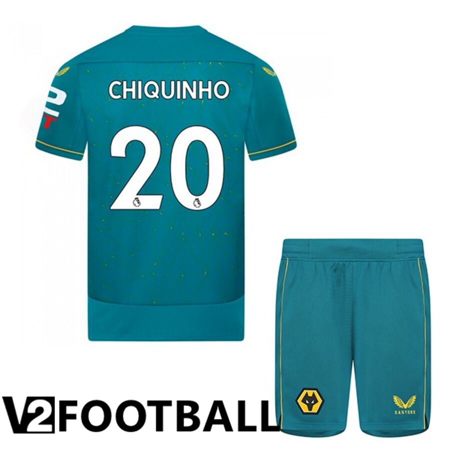 Wolves (CHIQUINHO 20) Kids Away Shirts 2022/2023