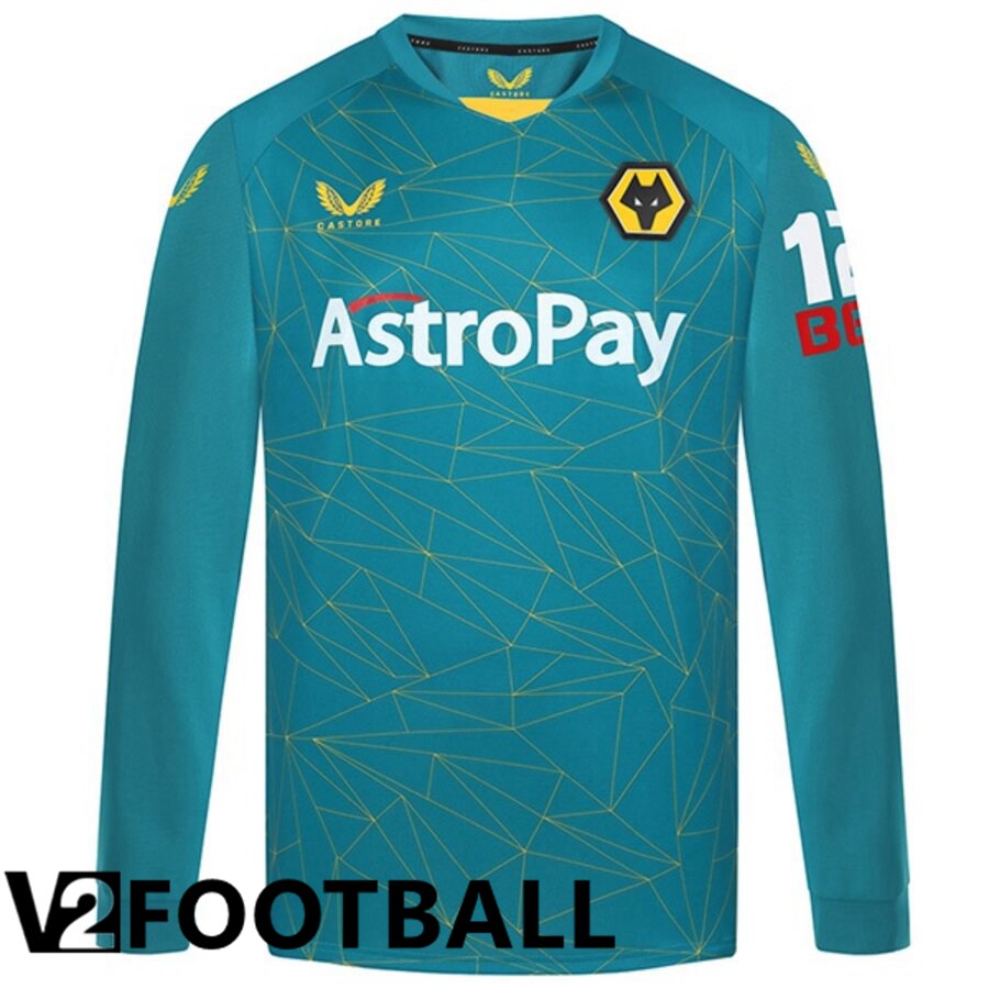Wolves Away Shirts Long sleeve 2022/2023