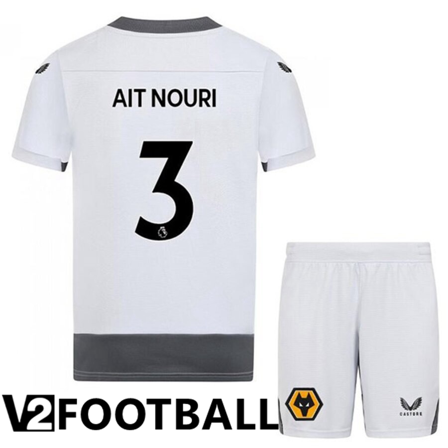 Wolves (AIT-NOURI 3) Kids Third Shirts 2022/2023