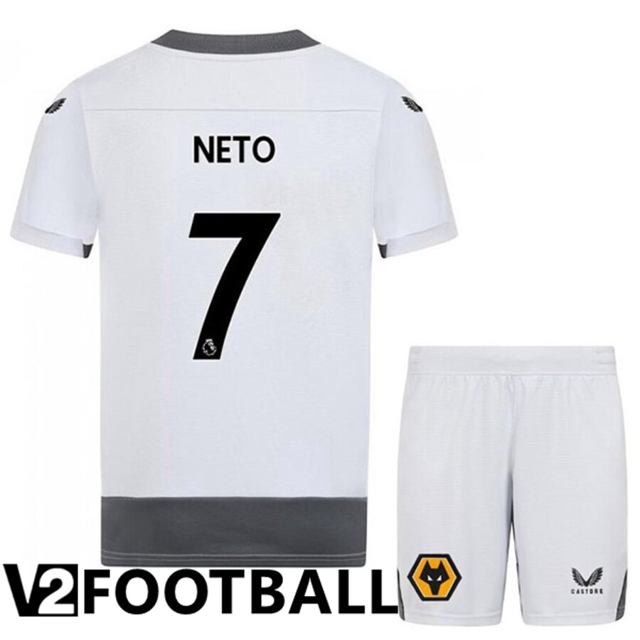 Wolves (NETO 7) Kids Third Shirts 2022/2023