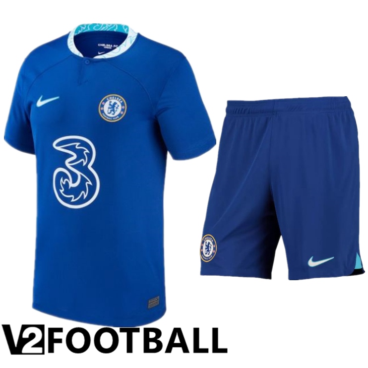 FC Chelsea Home Shirts + Shorts 2022/2023