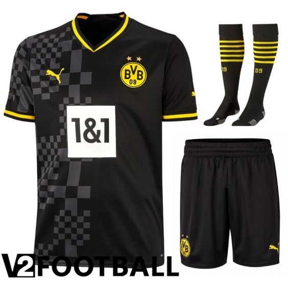 Borussia Dortmund Away Shirts (Shorts + Sock) 2022/2023