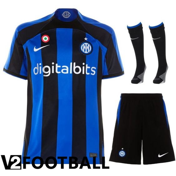 Inter Milan Home Shirts (Shorts + Sock) 2022/2023