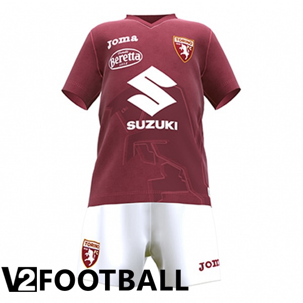 Torino FC Kids Home Shirts Red 2022/2023