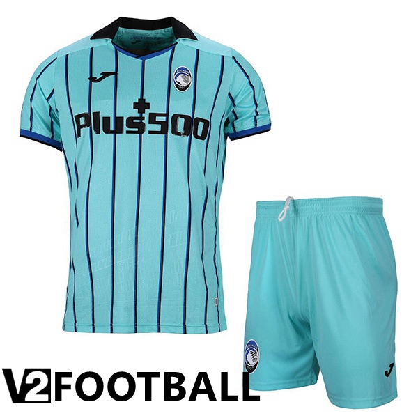 Atalanta Kids Third Shirts Blue 2022 2023