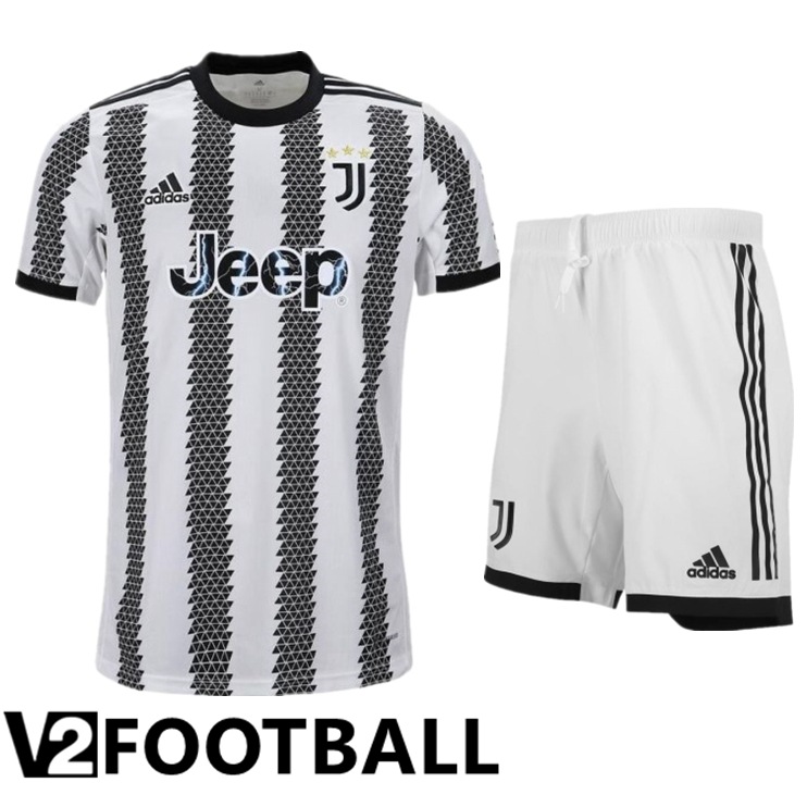 Juventus Home Shirts + Shorts 2022/2023
