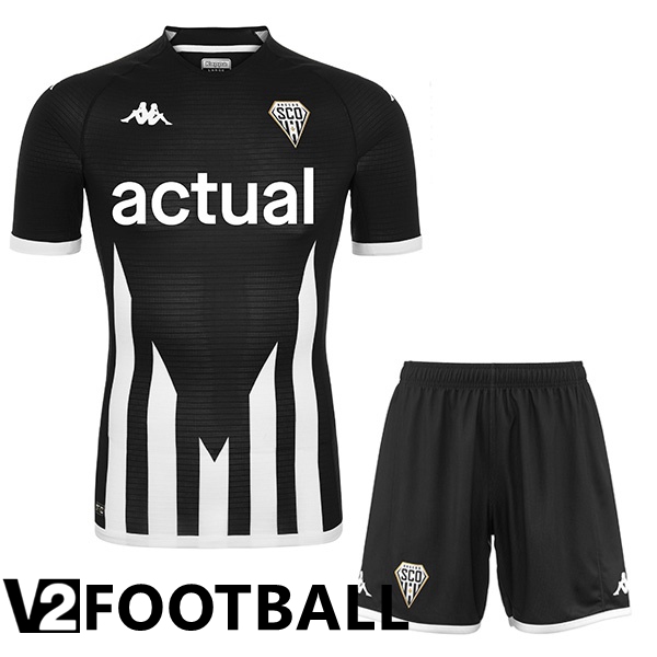 Angers SCO Kids Home Shirts Black 2022 2023