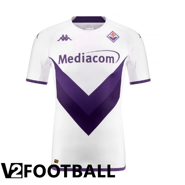 ACF Fiorentina Away Shirts White 2022/2023