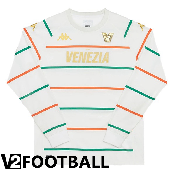 Venise FC Away Shirts Long Sleeve White 2022/2023