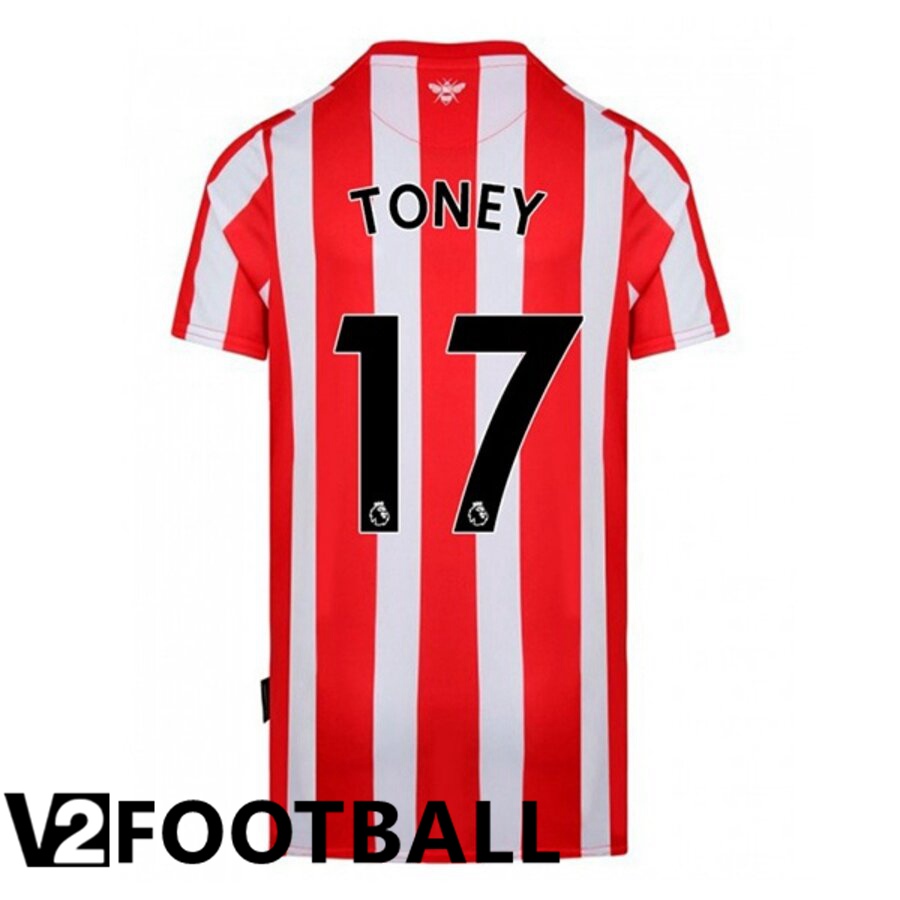 Brentford FC (TONEY 17) Home Shirts 2022/2023