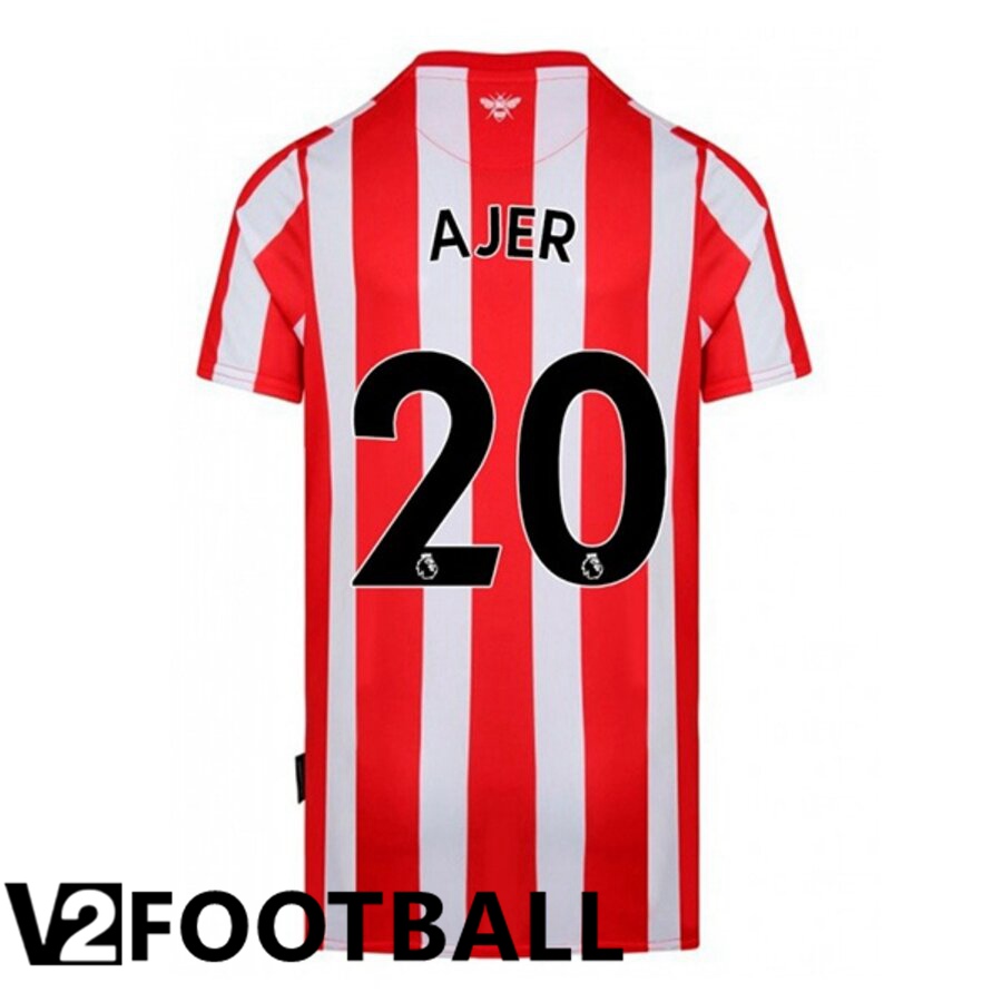 Brentford FC (AJER 20) Home Shirts 2022/2023