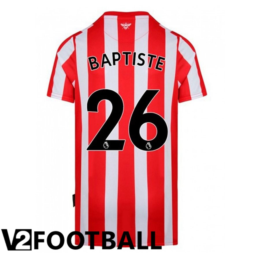 Brentford FC (BAPTISTE 26) Home Shirts 2022/2023