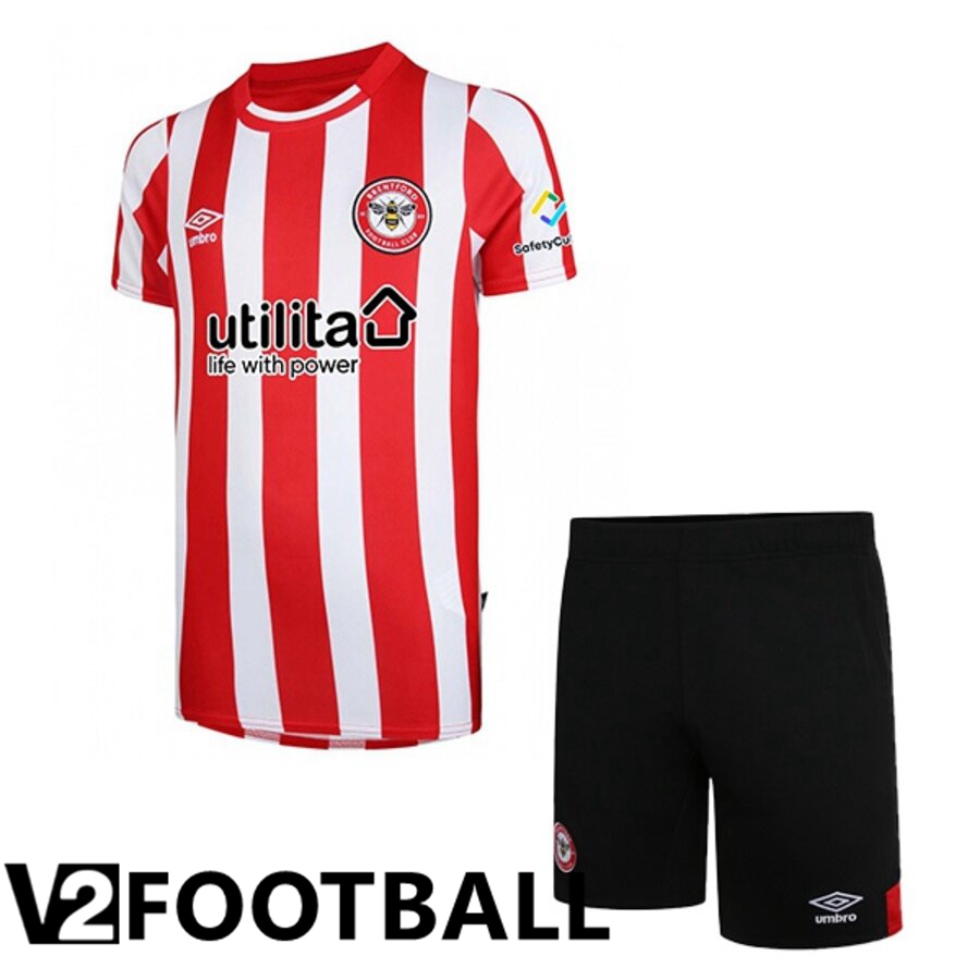 Brentford FC Kids Home Shirts 2022/2023