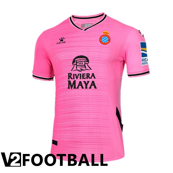 FC RCD Espanyol Away Shirts Pink 2022 2023