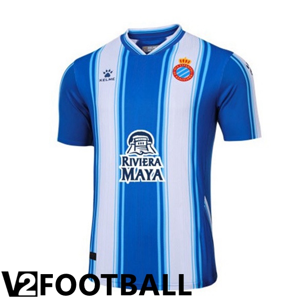 FC RCD Espanyol Home Shirts Blue 2022 2023
