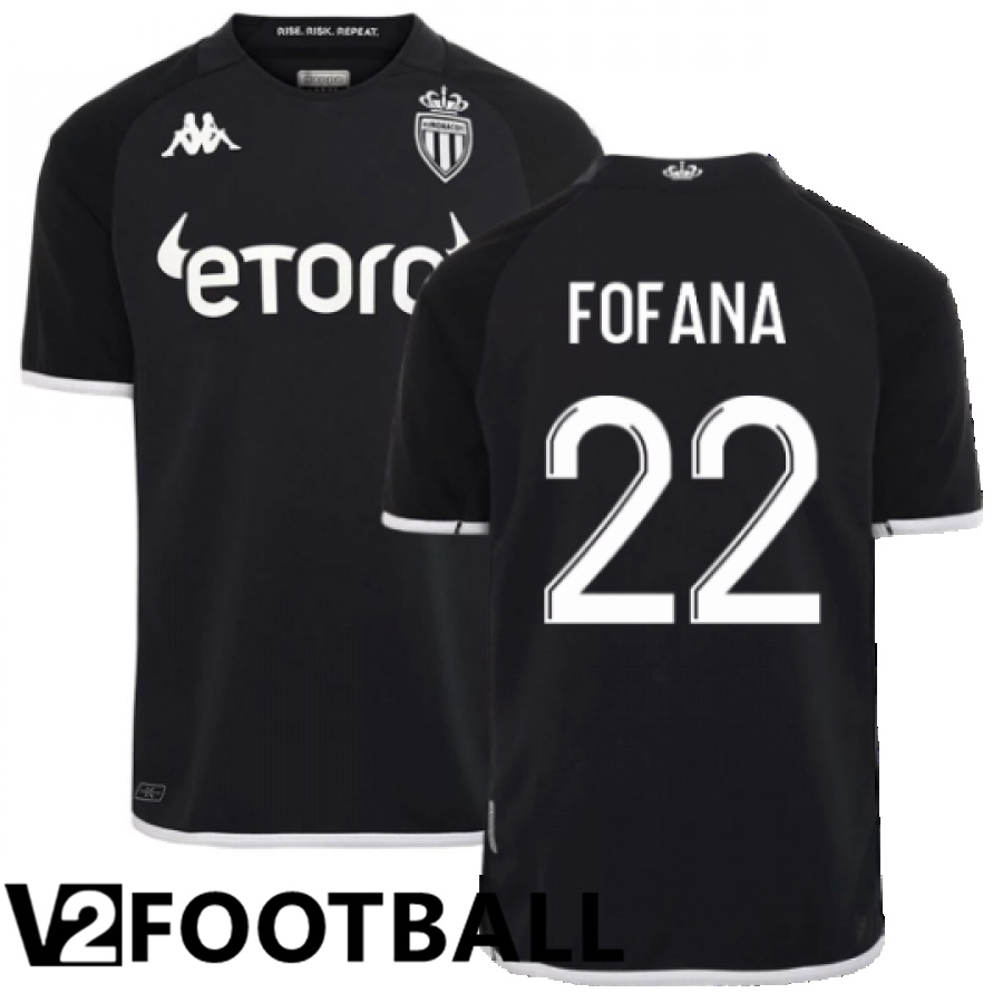 AS Monaco (Fofana 22) Away Shirts 2022/2023