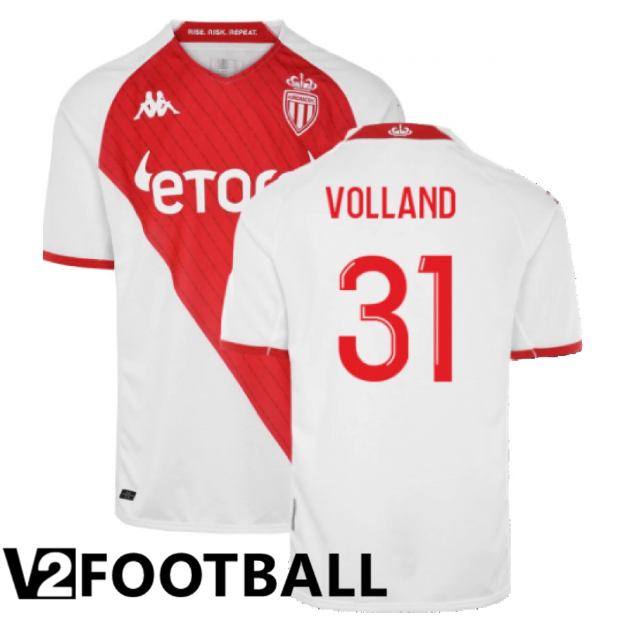 AS Monaco (Volland 31) Home Shirts 2022/2023
