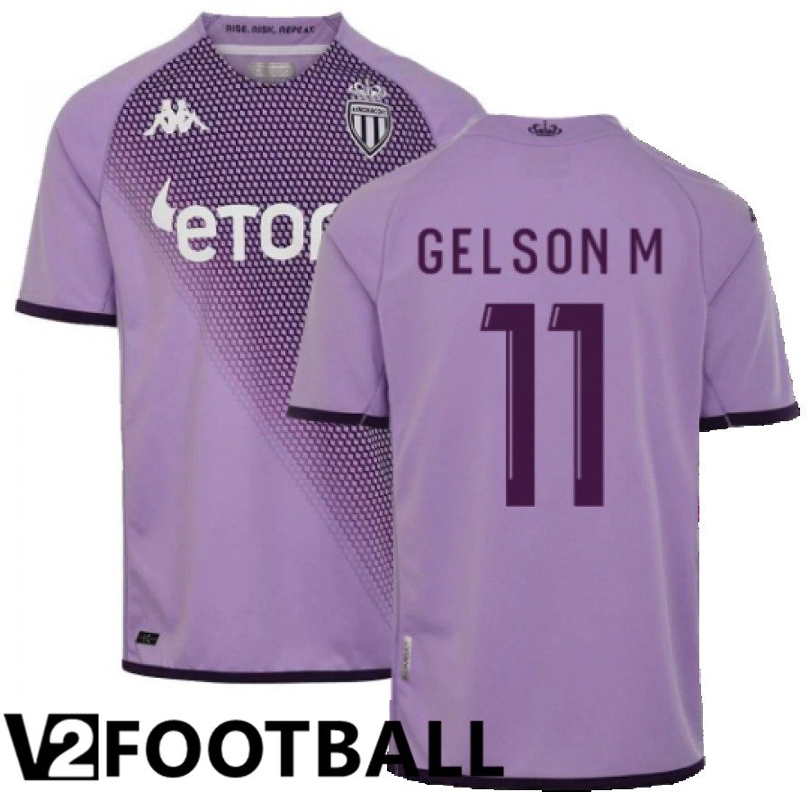 AS Monaco (Gelson M 11) Third Shirts 2022/2023