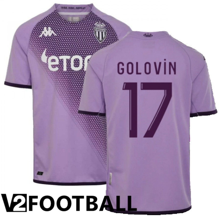 AS Monaco (Golovin 17) Third Shirts 2022/2023
