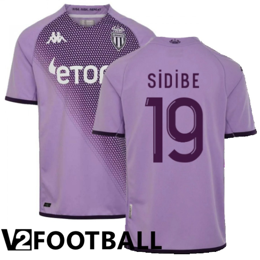 AS Monaco (Sidibe 19) Third Shirts 2022/2023