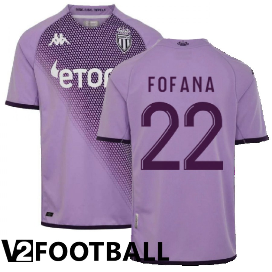 AS Monaco (Fofana 22) Third Shirts 2022/2023
